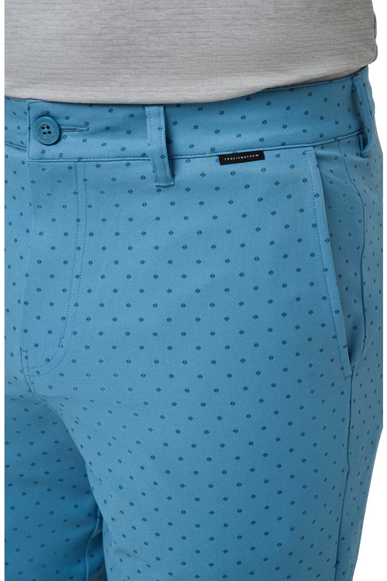 Latitude Nineteen Golf Shorts, Alternate, color, BLUE HEAVEN