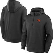 Nike Men's Nike Black Oregon State Beavers Coaches Dri-FIT Half-Zip Hoodie