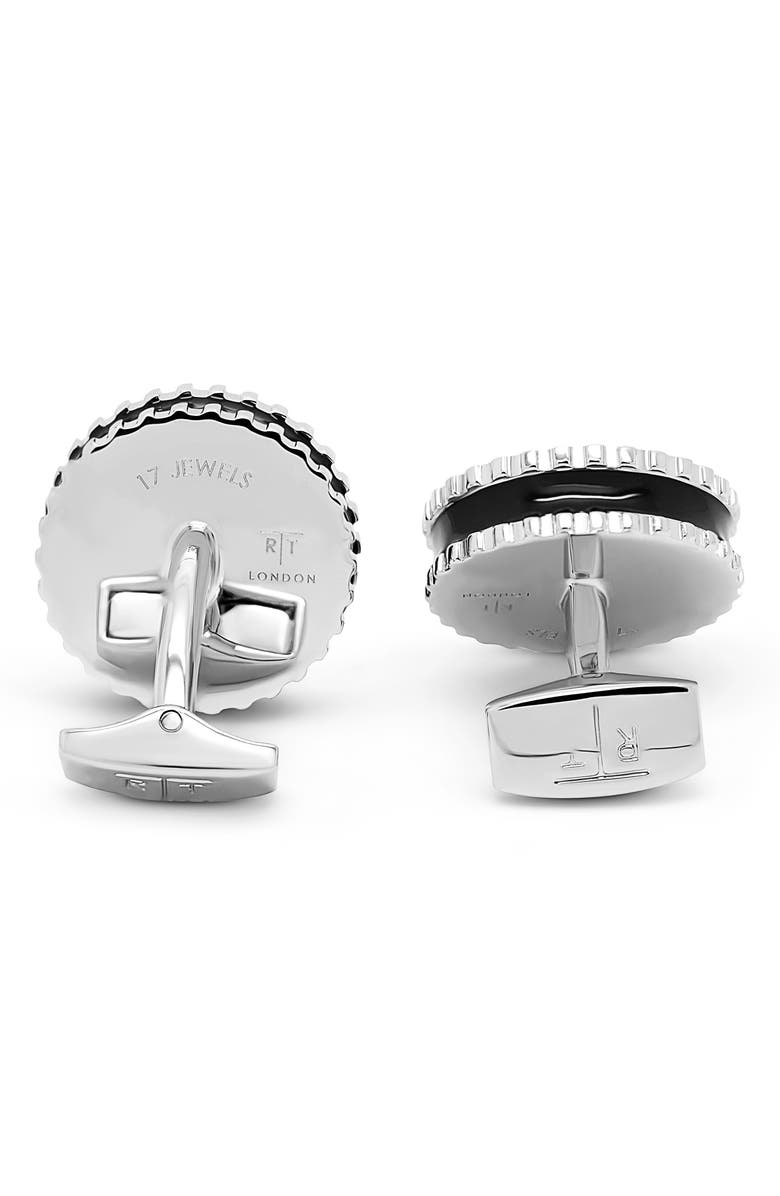 Tateossian Skeleton Movement Gear Cuff Links, Alternate, color, 