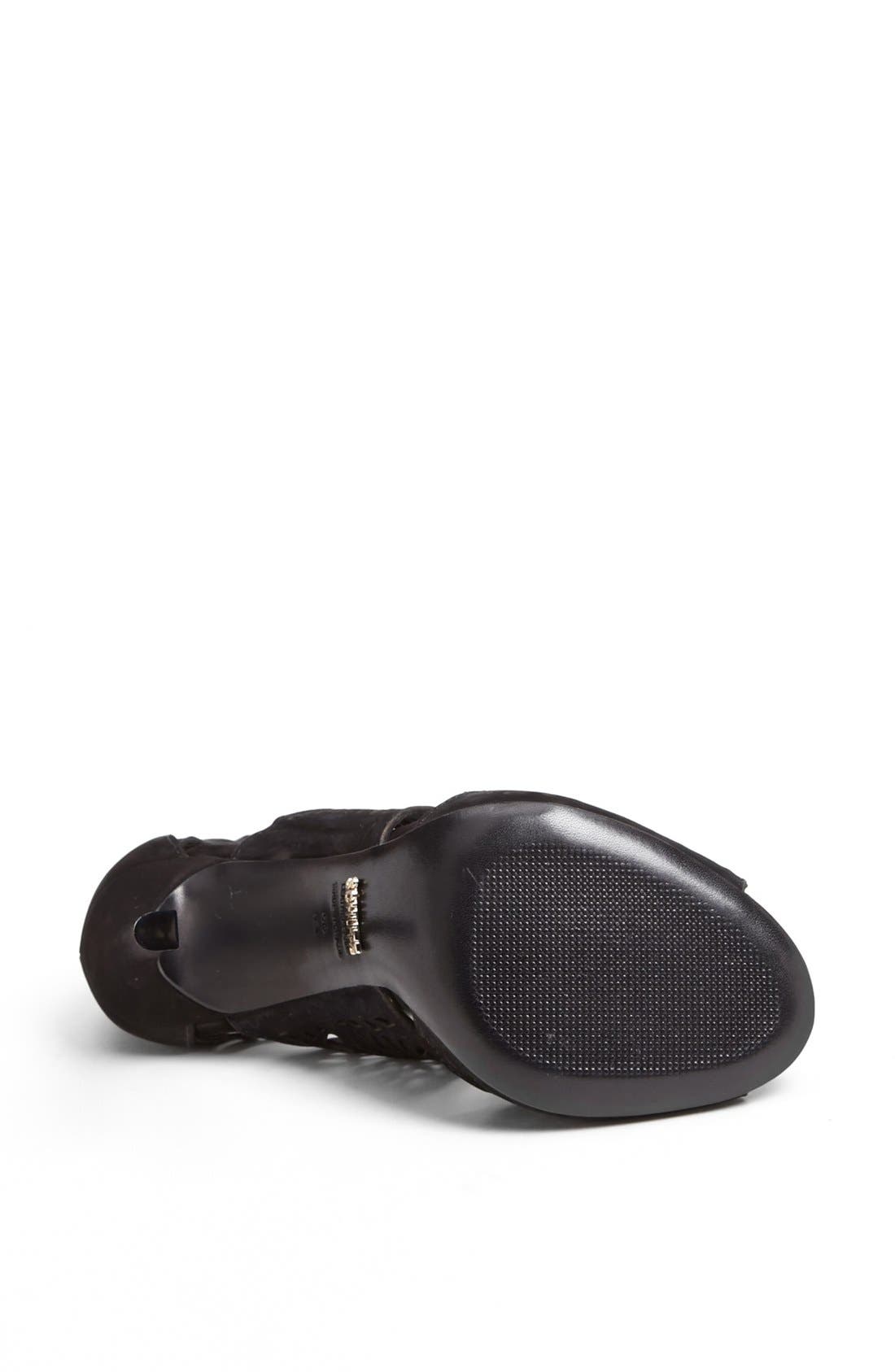 Schutz 'Ciara' Perforated Sandal, Alternate, color, 