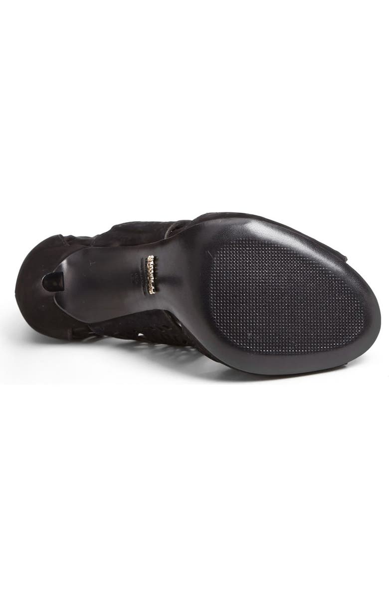 Schutz 'Ciara' Perforated Sandal, Alternate, color,