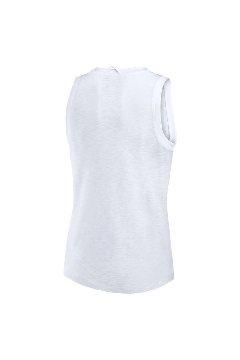Women's Fanatics White Tampa Bay Lightning Slub Tank Top, Alternate, color, White