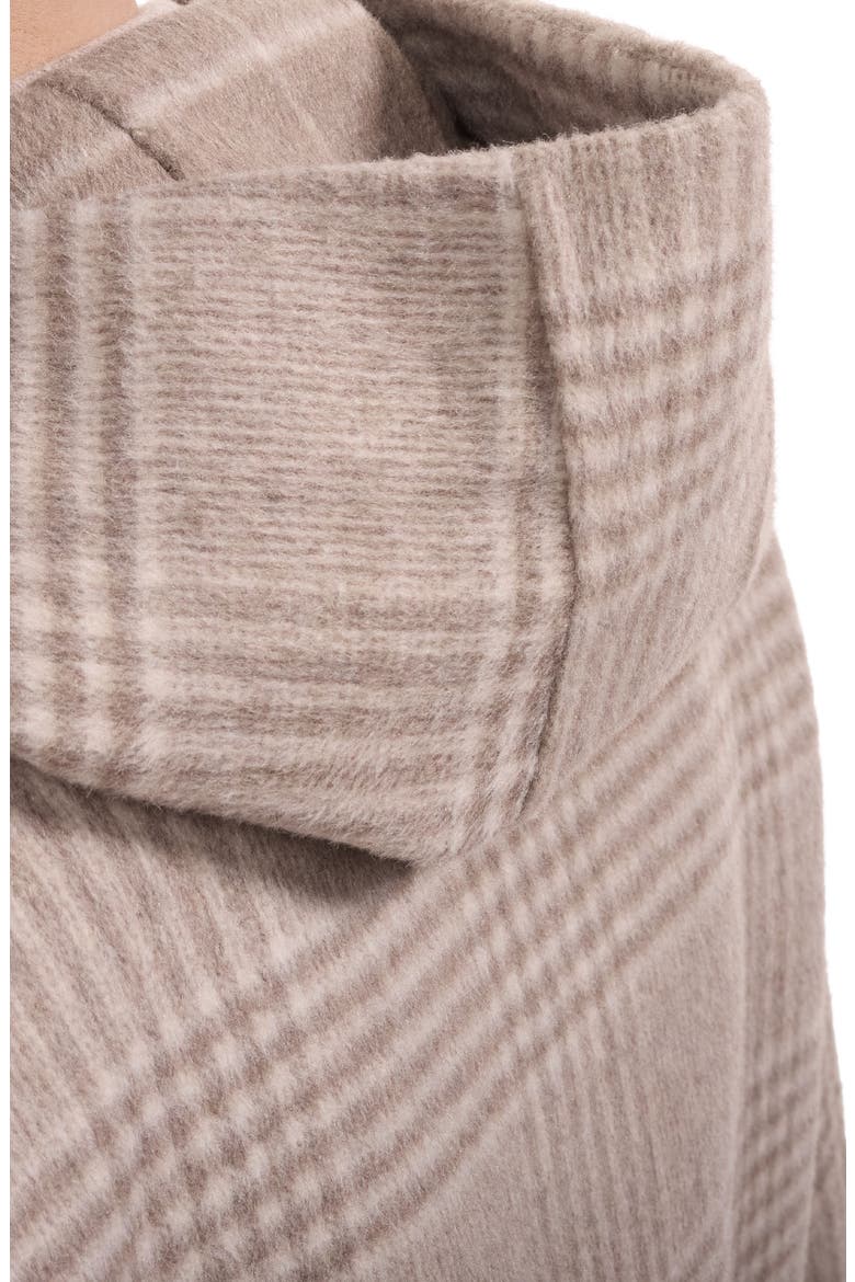 Wool Blend Hooded Toggle Coat, Alternate, color, TAUPE