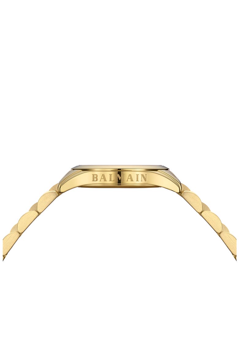 Classic R Diamond Bracelet Watch, 30mm, Alternate, color, YELLOW GOLD PVD COATING