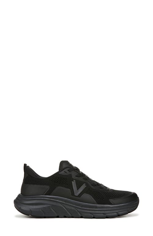 Vionic Walk Max Water Repellent Sneaker In Black