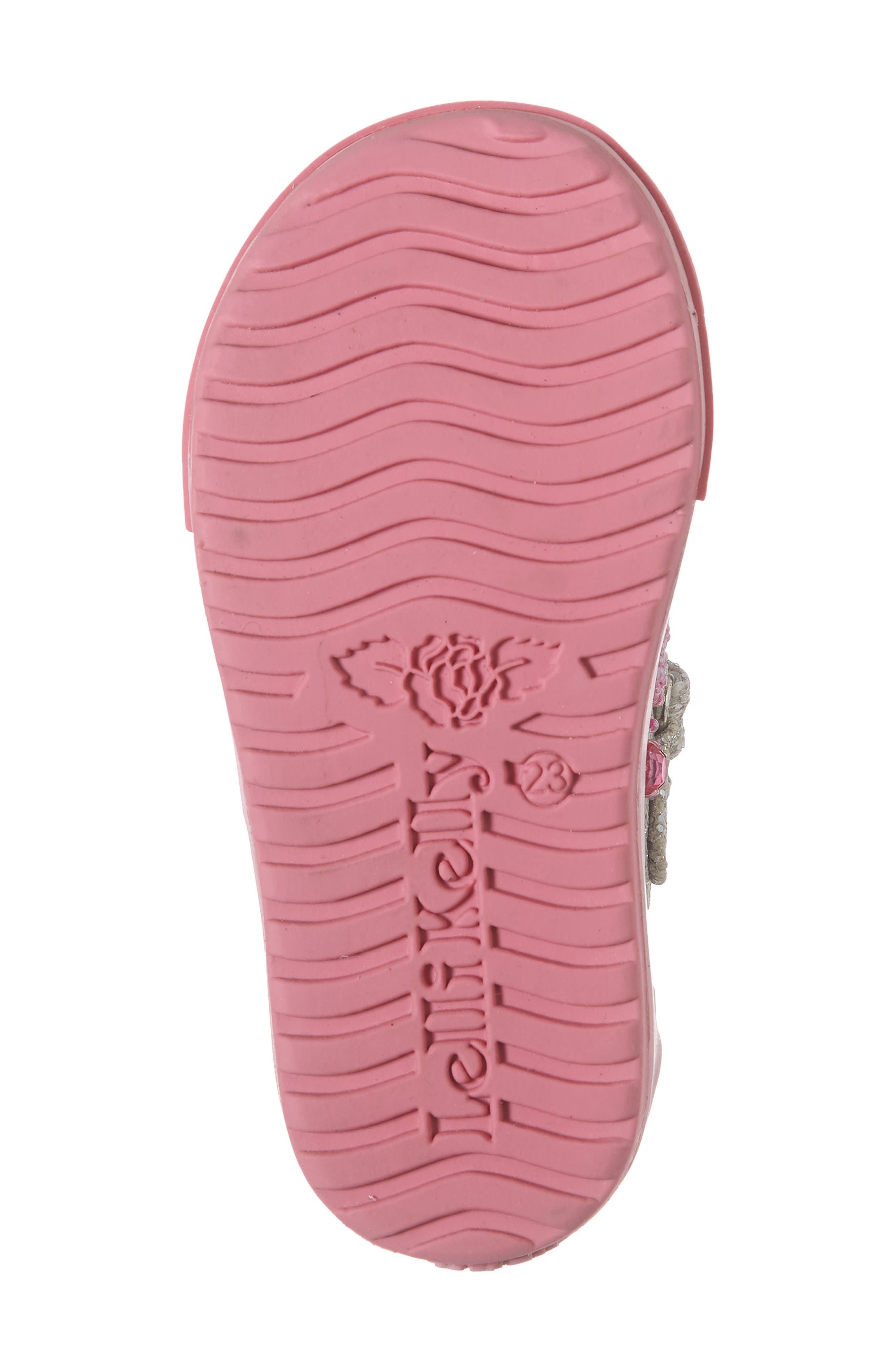 Lelli Kelly Beaded Glitter Mary Jane Sneaker, Alternate, color, 