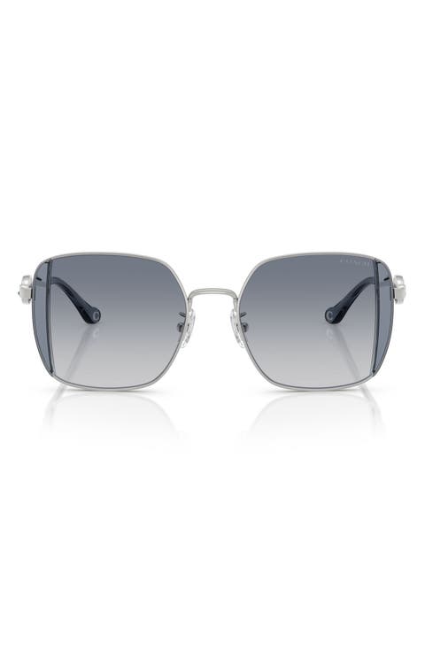 51mm Square Gradient Sunglasses