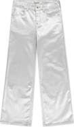 abercrombie kids Kids' Shine High Rise Wide Leg Jeans
