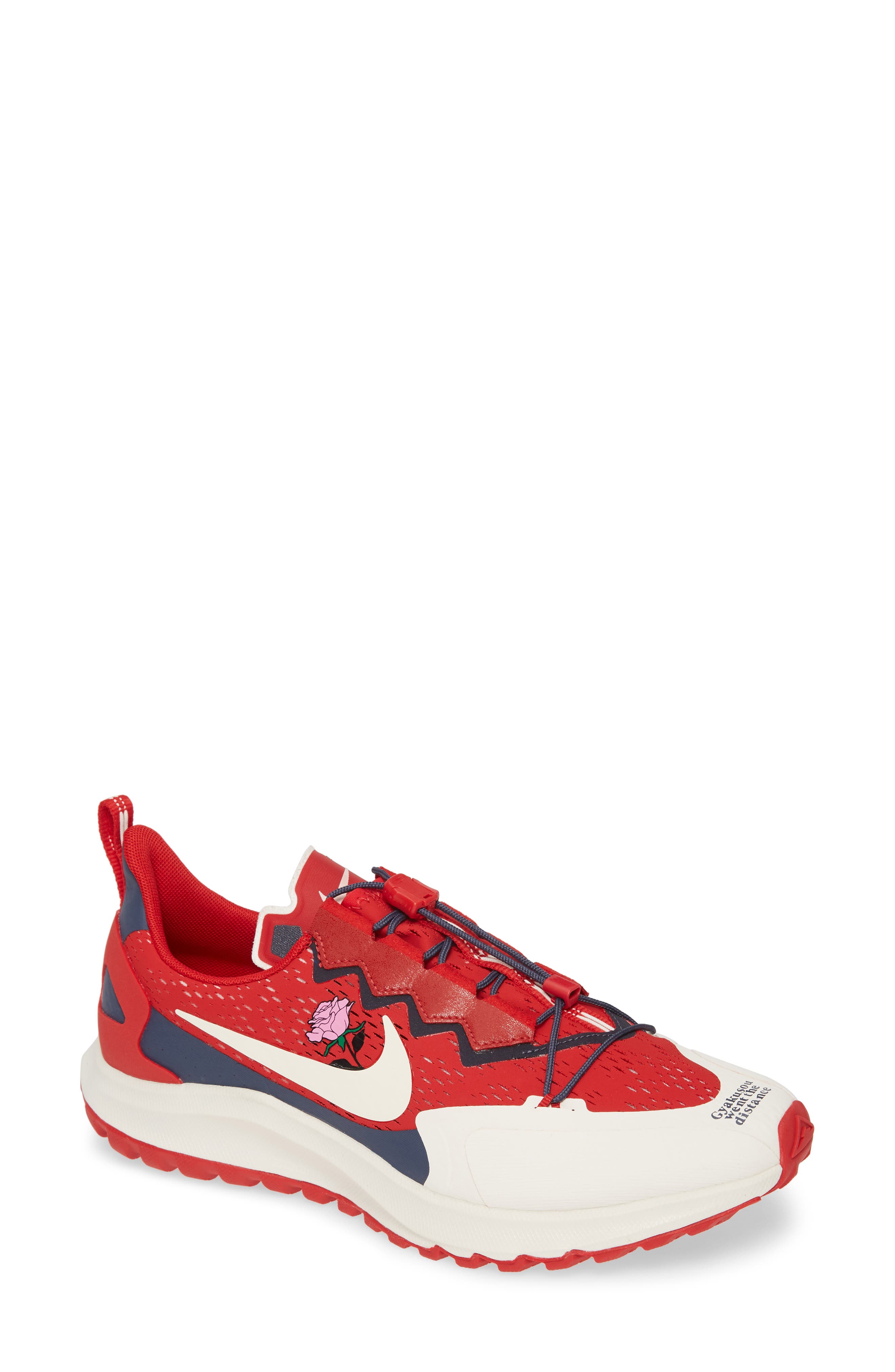 x Undercover Gyakusou Air Zoom Pegasus 36 Trail Running Shoe, Main, color, SPORT RED/ THUNDER BLUE/SAIL