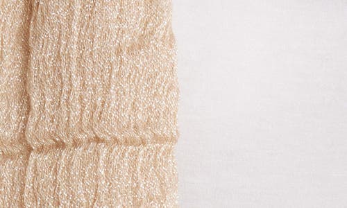 Bcbg Shine Evening Wrap Scarf In Gold