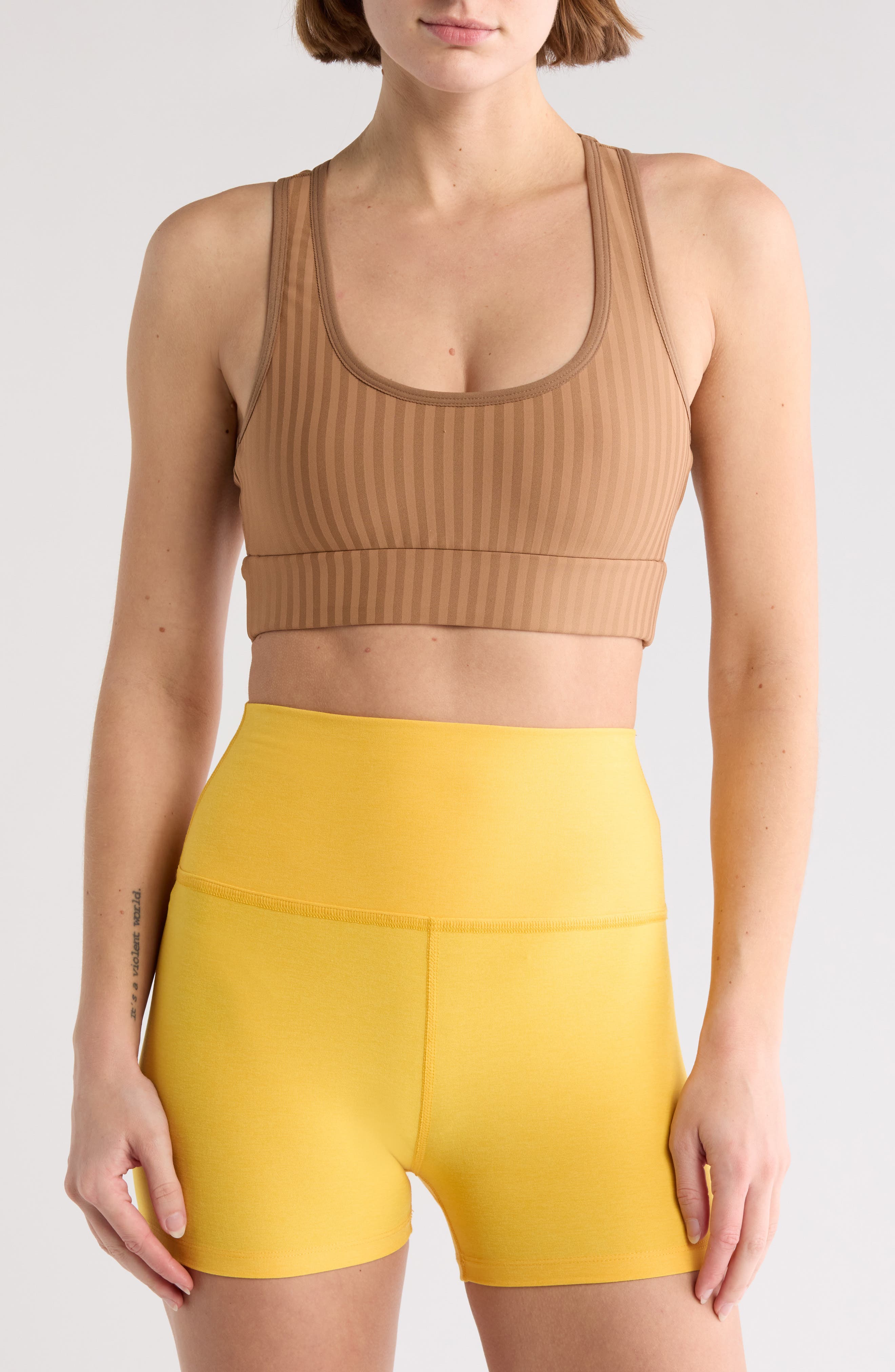 Beyond Yoga Work it Over Longline Sports Bra