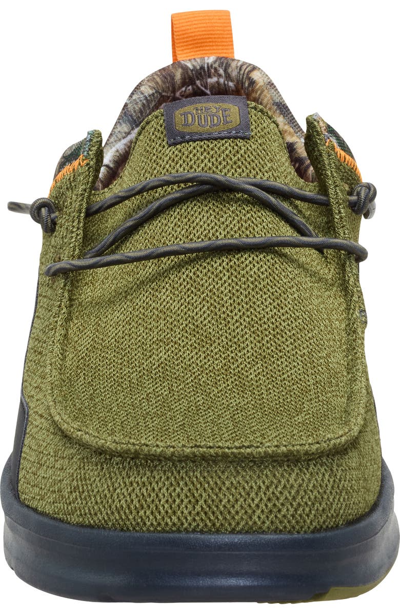 Hey Dude Wally HEY2O Realtree Edge Slip-On, Alternate, color, Green