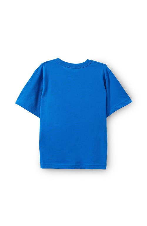 Cotton On Kids Kid's Poppy Oversize Graphic Print Tee In Harbour Blue Beach Treasures