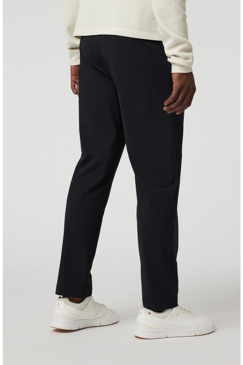 Fleet Performance Chino Pants Athletic Slim, Alternate, color, BLACK