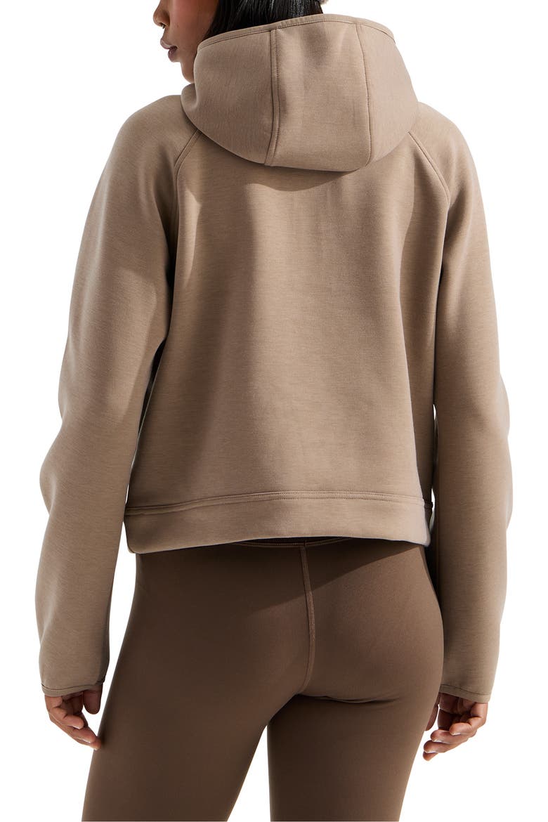 Jaida FlashDry-XD Half Zip Hoodie, Alternate, color, GARNET
