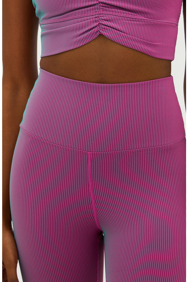 Tayler Rib Two-Tone Leggings, Alternate, color, SORBET TWO TONE