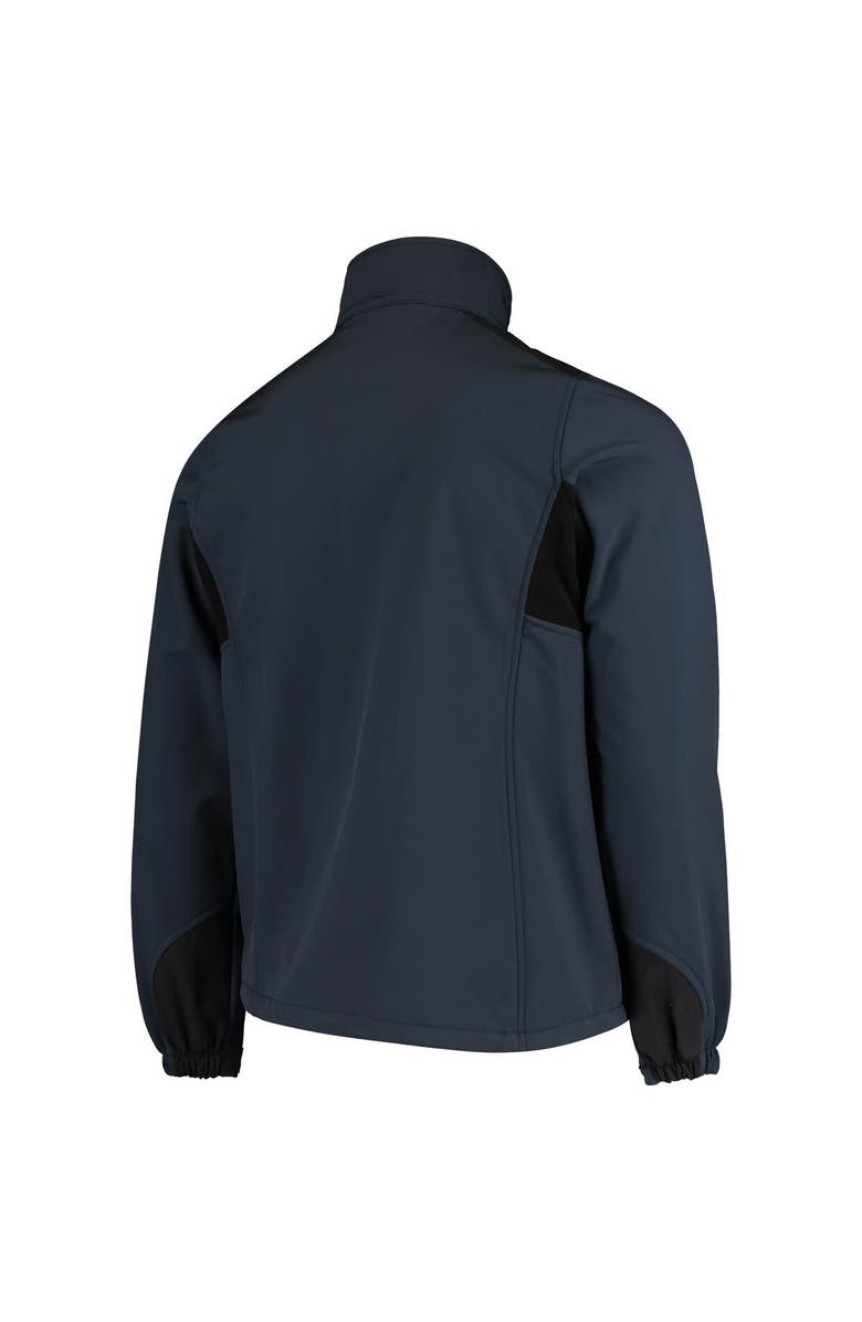 DUNBROOKE Men's Dunbrooke Navy Denver Broncos Circle Softshell Fleece Full-Zip Jacket, Alternate, color, Navy