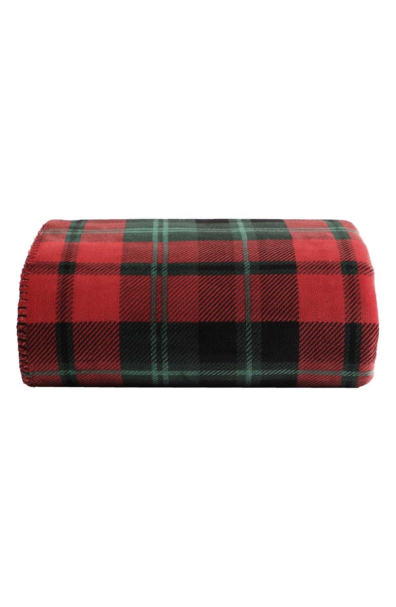 Eddie Bauer Trailhead Plaid Throw Blanket, Main, color, 