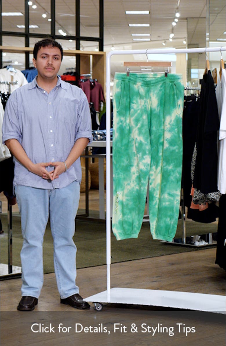 Grateful Dead Clubhouse Tie-Dye Cotton Joggers, sales video thumbnail