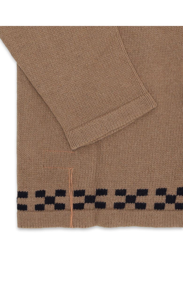 Fortela Faustop Cashmere Cardigan, Alternate, color, Camel