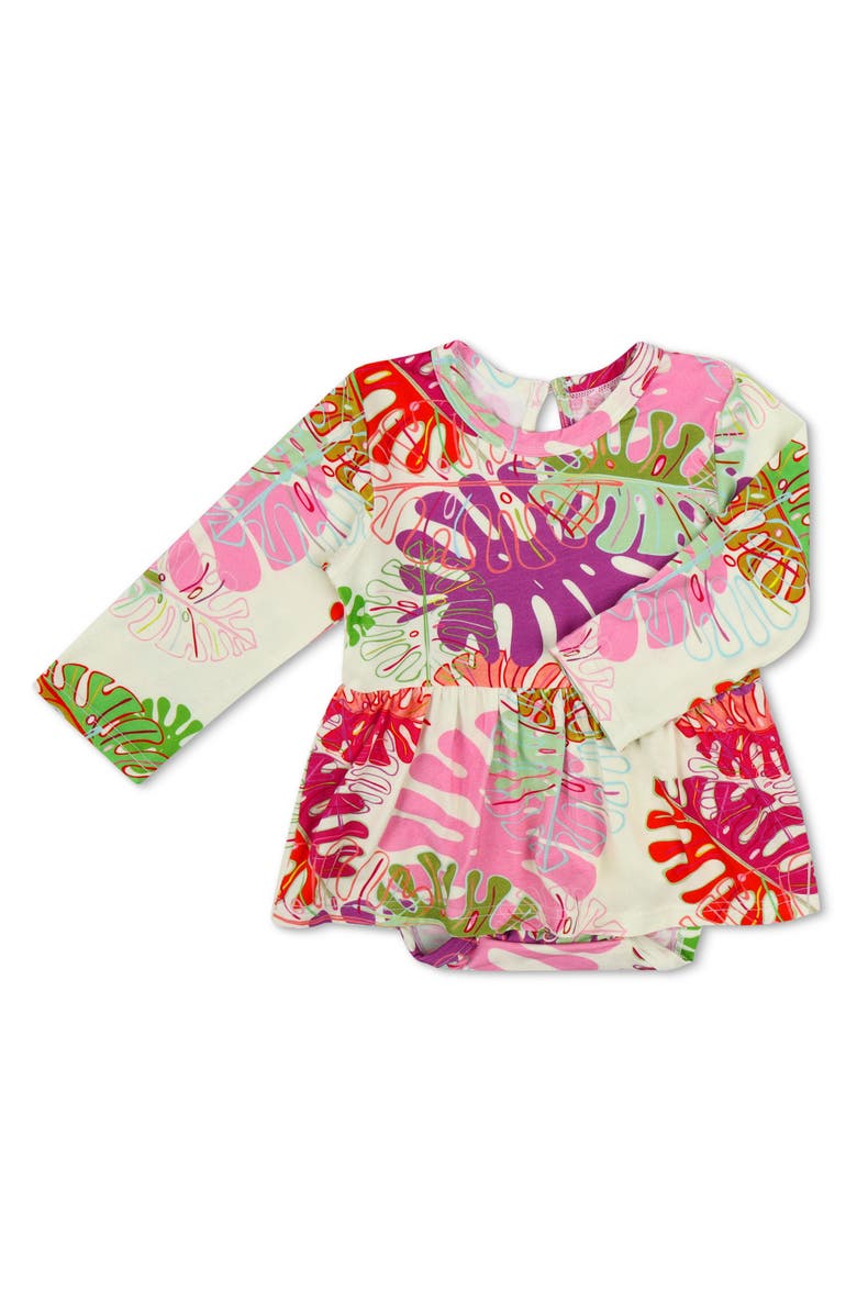 Bestaroo Autumn Bliss Long Sleeve Skirted Bodysuit, Main, color, 