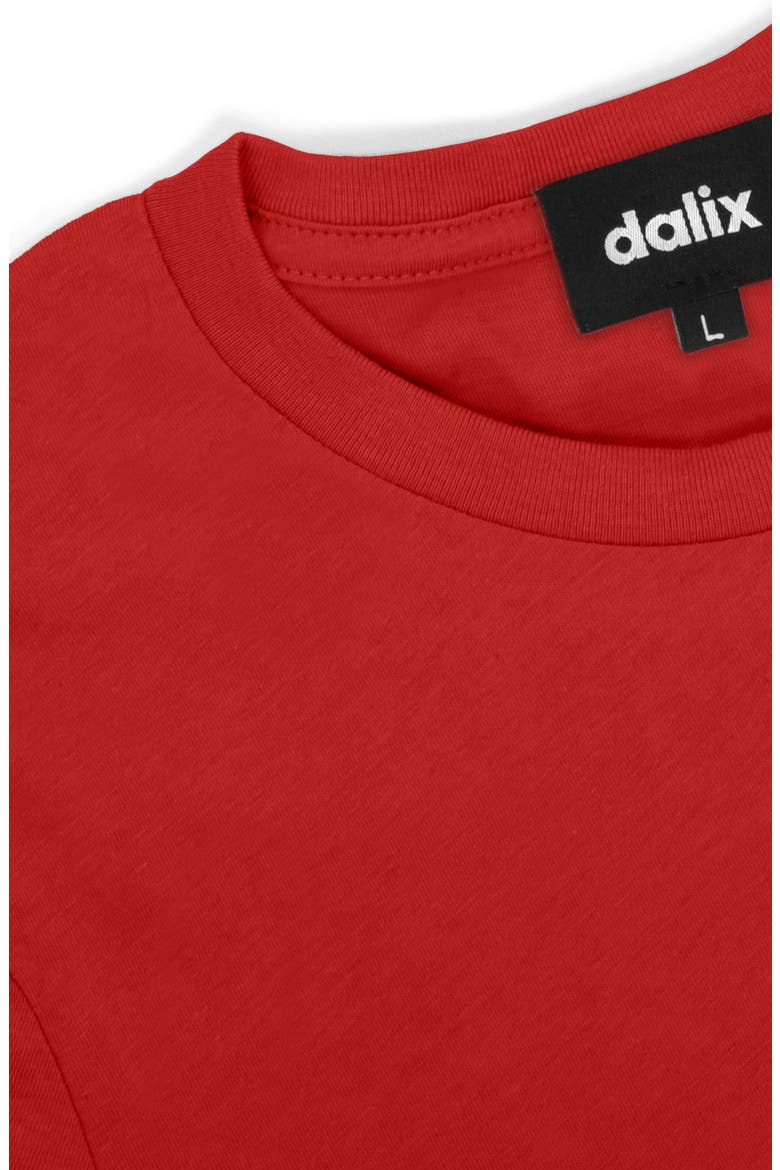 Mens Lil Smile Jersey Tee, Alternate, color, Red