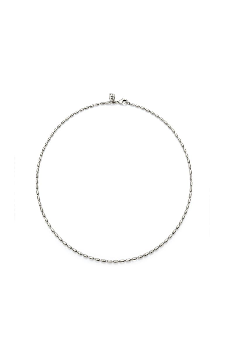 Twist of Love Necklace, Main, color, Silver