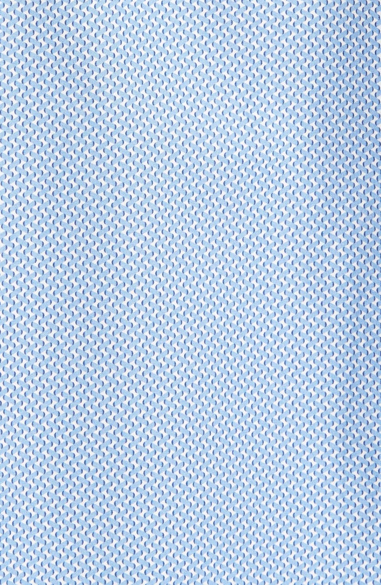 Bugatchi Shaped Fit Print Sport Shirt, Alternate, color,