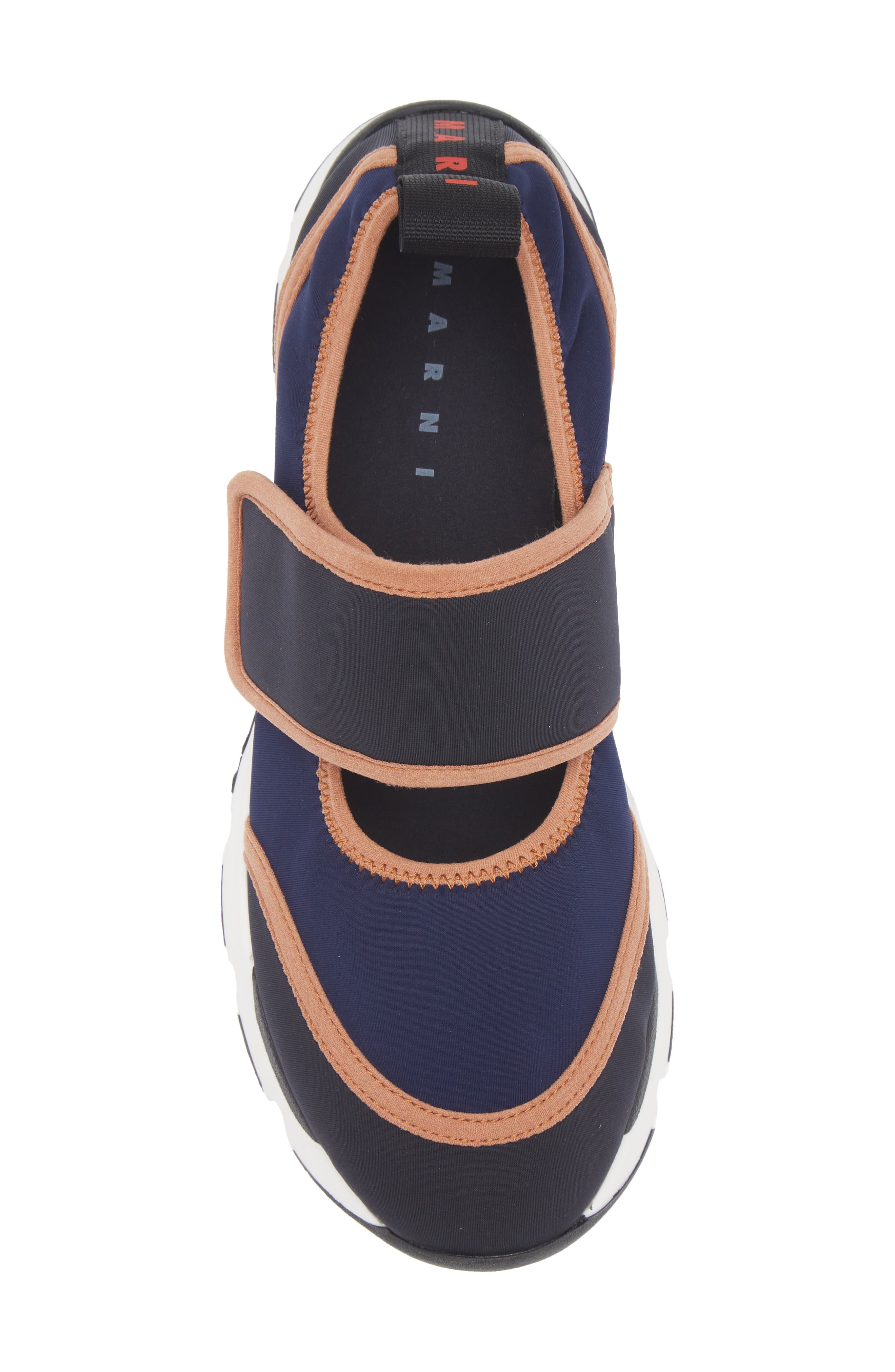 Marni Mary Jane Sneaker, Alternate, color, Blue