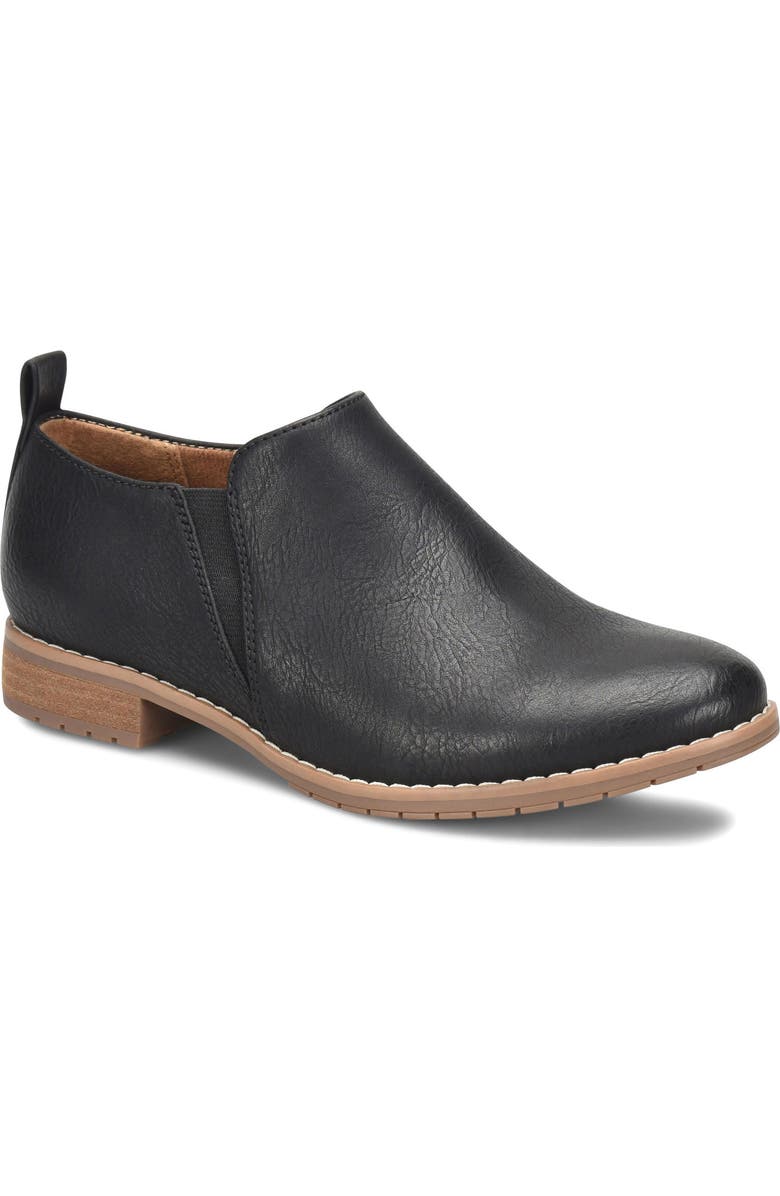 EUROSOFT Willet Slip-On Shootie, Main, color, Black