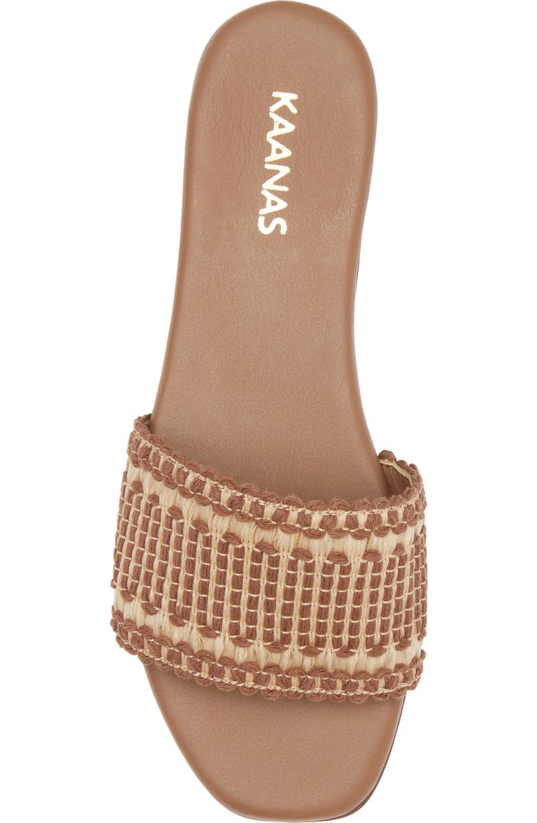 Kaanas Ayla Slide Sandal, Alternate, color,