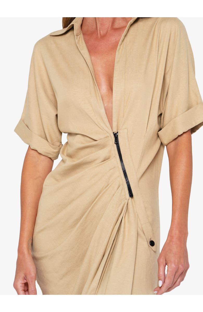 JBQ River Dress, Alternate, color, Khaki