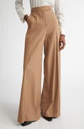 Max Mara Ninfa Virgin Wool Ultra Wide Leg Pants