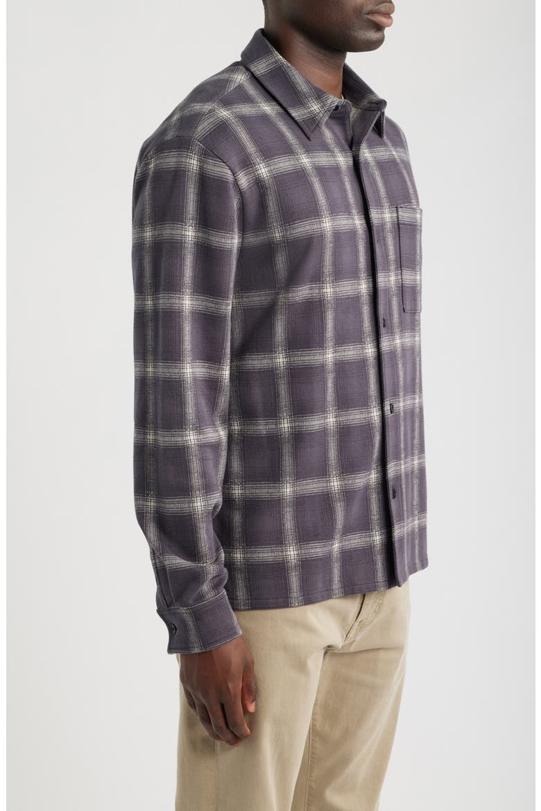 Devoe Button-Up Shirt, Alternate, color, INDUSTRIAL BLUE PLAID