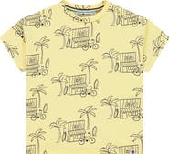 Stains and Stories by Babyface Allover Surf Shop Graphic T-Shirt
