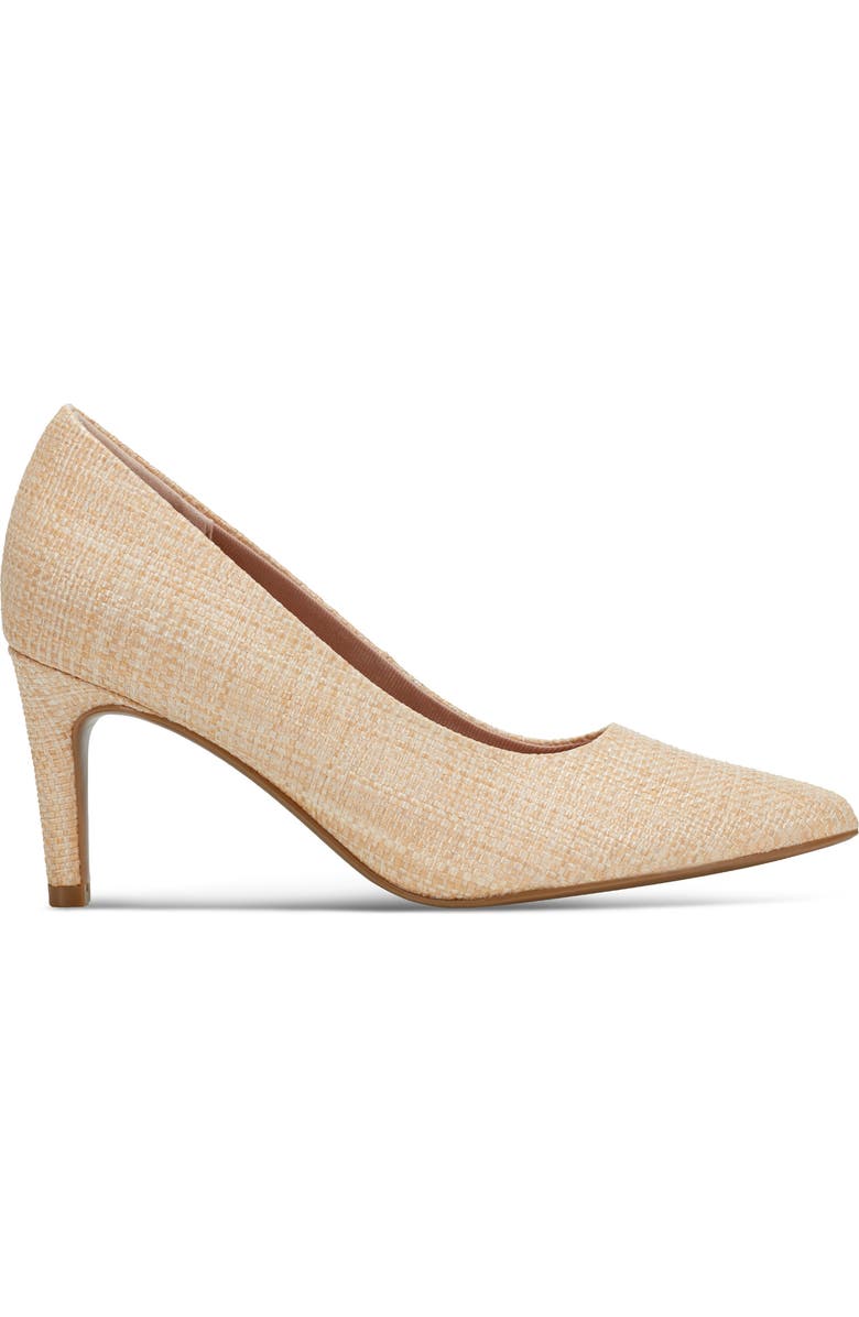Rockport Juliet 2 Pointed Toe Pump, Alternate, color, Light Natural