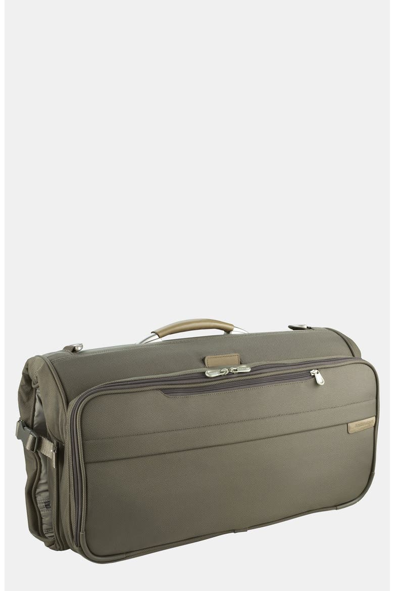 Baseline - Compact Garment Bag, Main, color, OLIVE