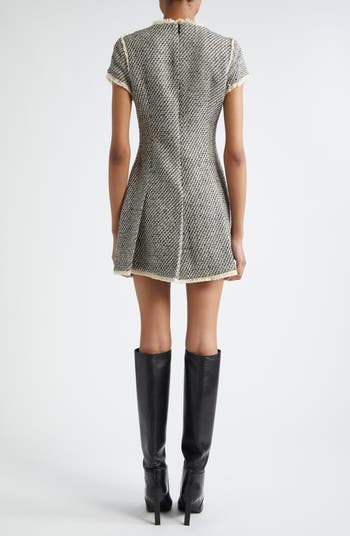 Maje Rinie tweed metallic dress outlet