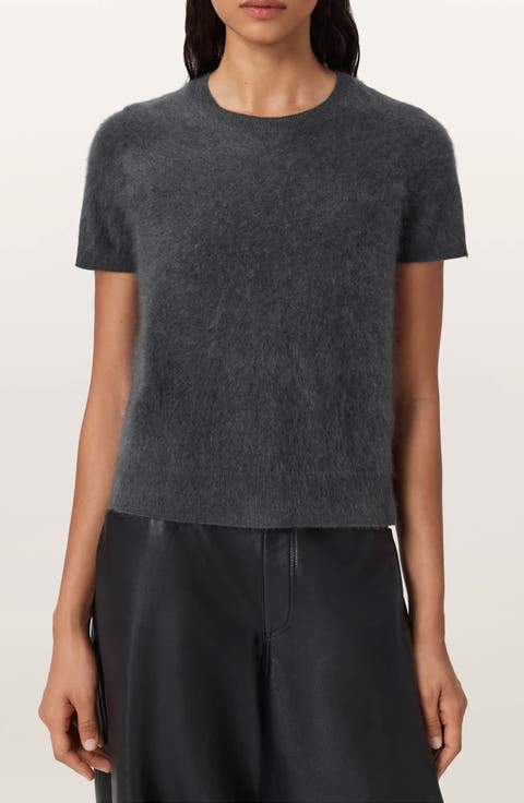 Rebel Short Sleeve Cashmere Sweater