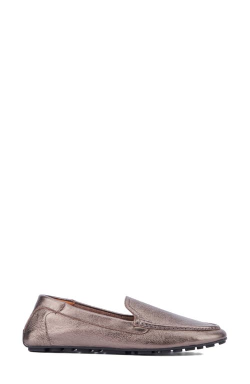 Aquatalia Qaitlin Metallic Flat In Bronze2