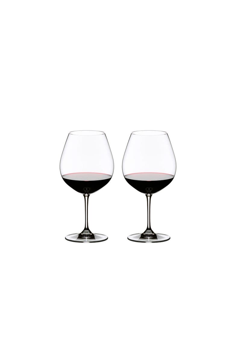 Vinum Pay 3 Get 4 Pinot Noir/Nebbiolo Wine Glass Set, Main, color, Clear