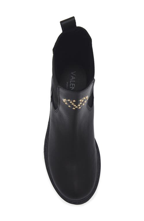 Valentino By Mario Valentino Senna Lug Sole Boot In Black