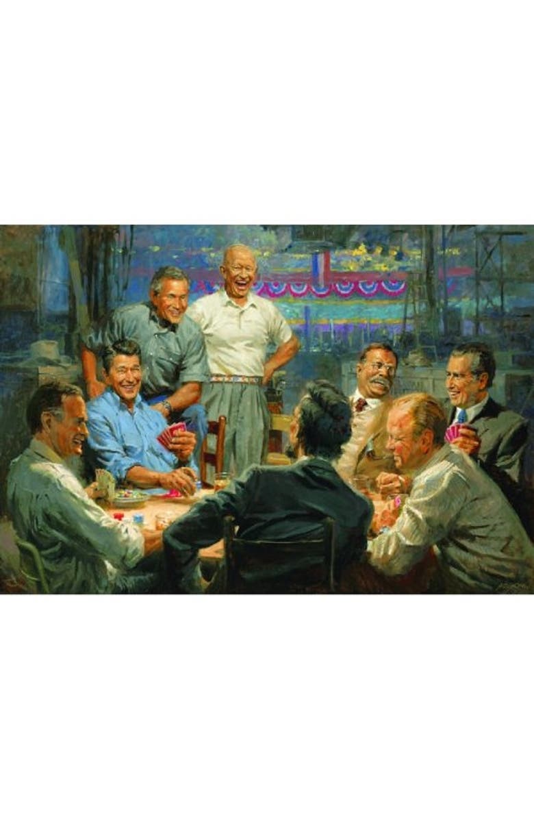 Sunsout Grand Ol' Gang 500 piece Jigsaw Puzzle for Adults, Alternate, color, Multicolor