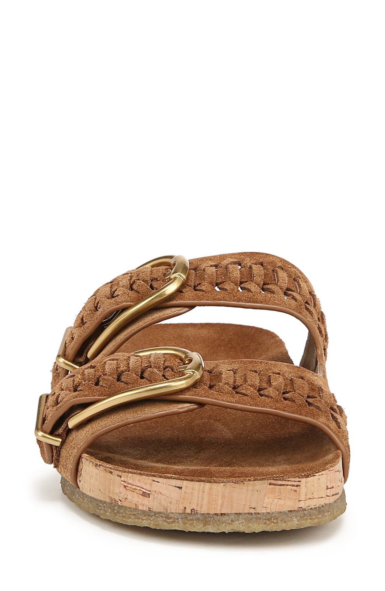 Veronica Beard Paige Slide Sandal, Alternate, color, Hazelwood