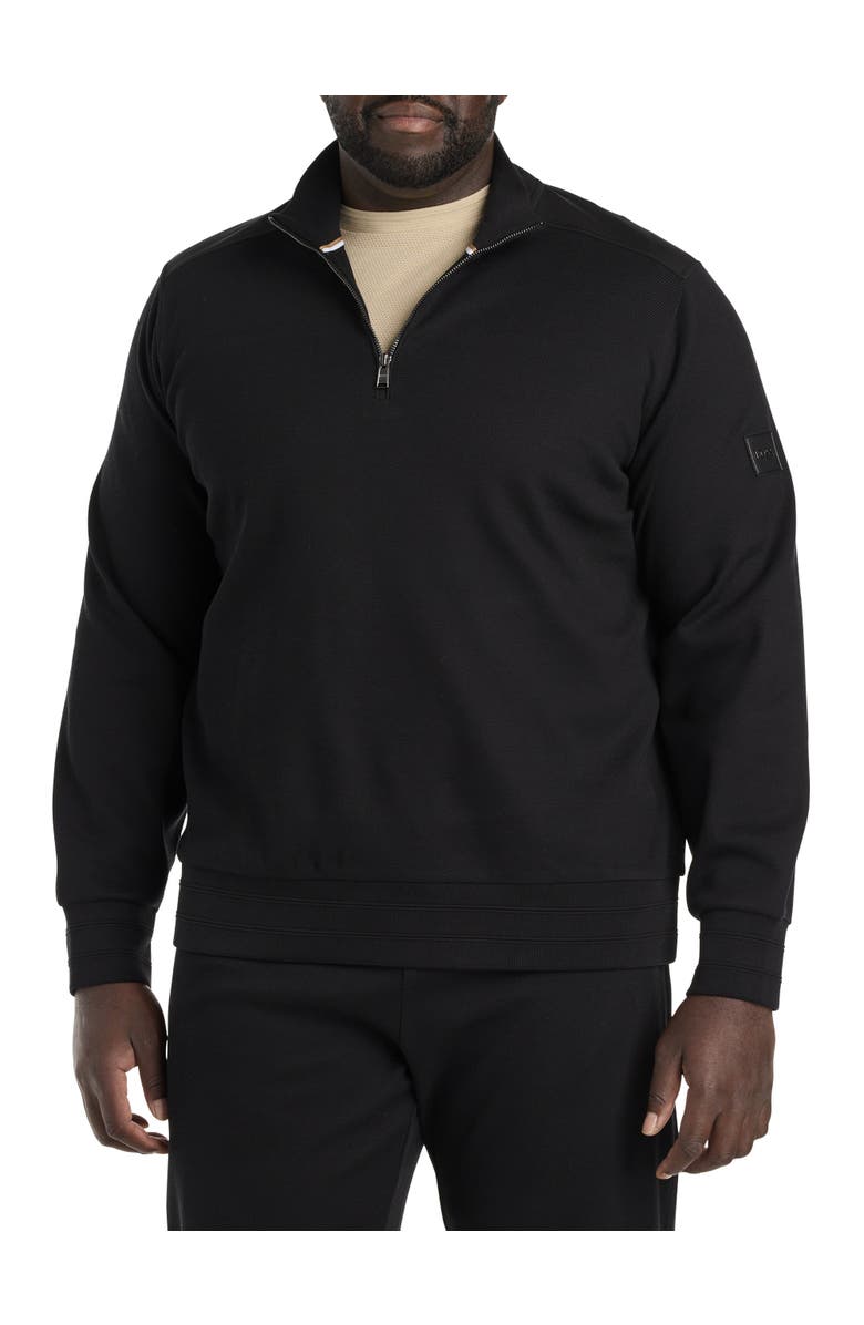 BOSS Big & Tall Sidney 1/4-Zip Pullover, Main, color, 
