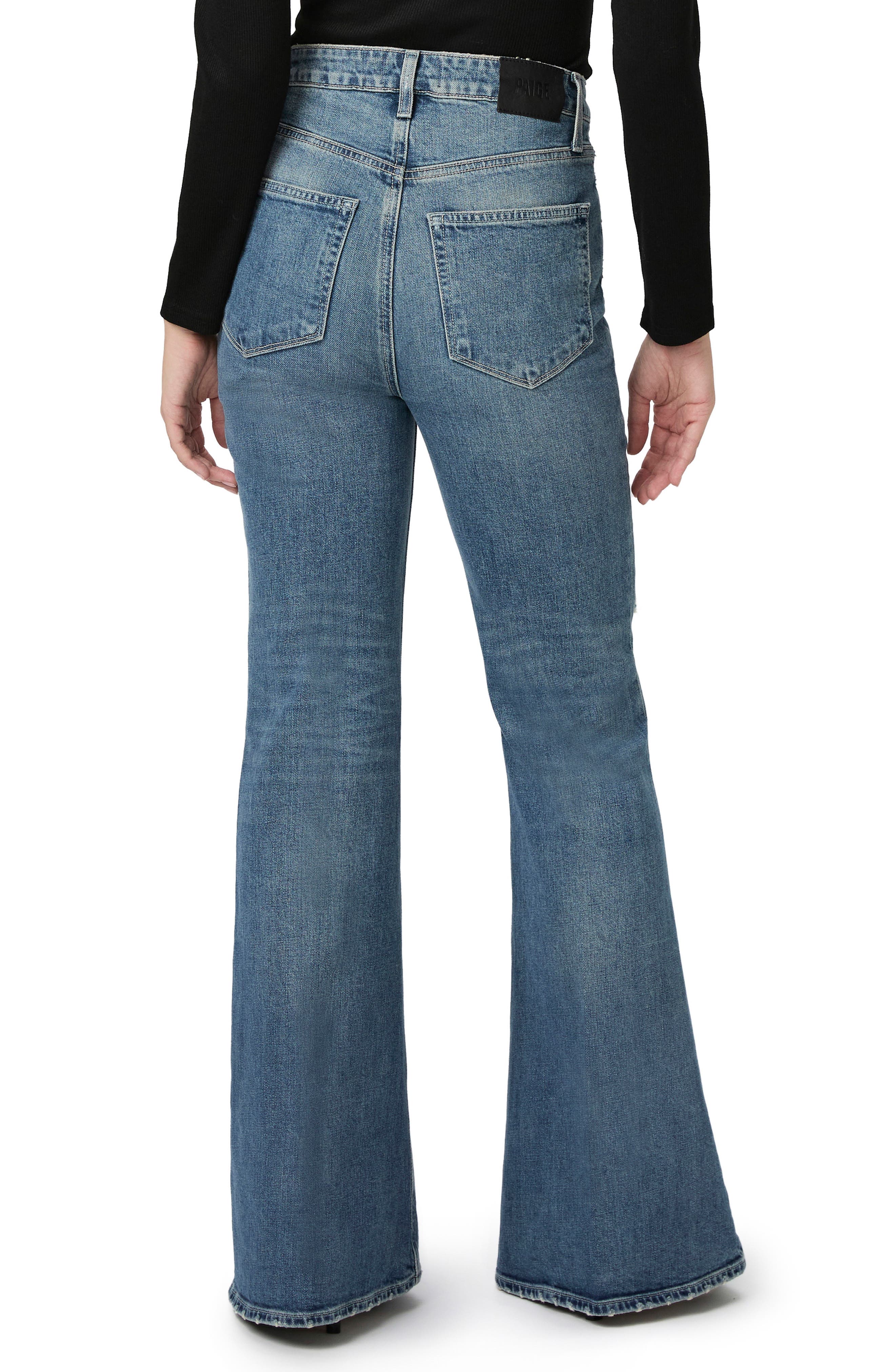 Charlie Ripped Super High Waist Flare Jeans - image 2