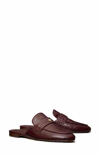 Croc Embossed Mule