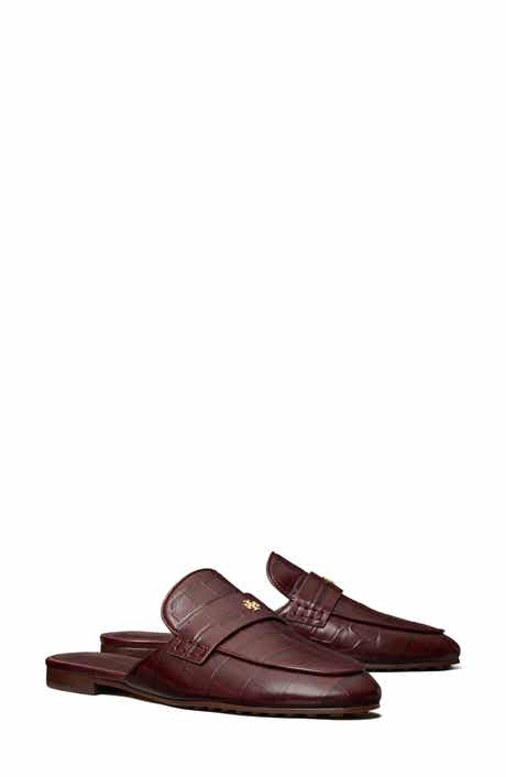 Croc Embossed Mule
