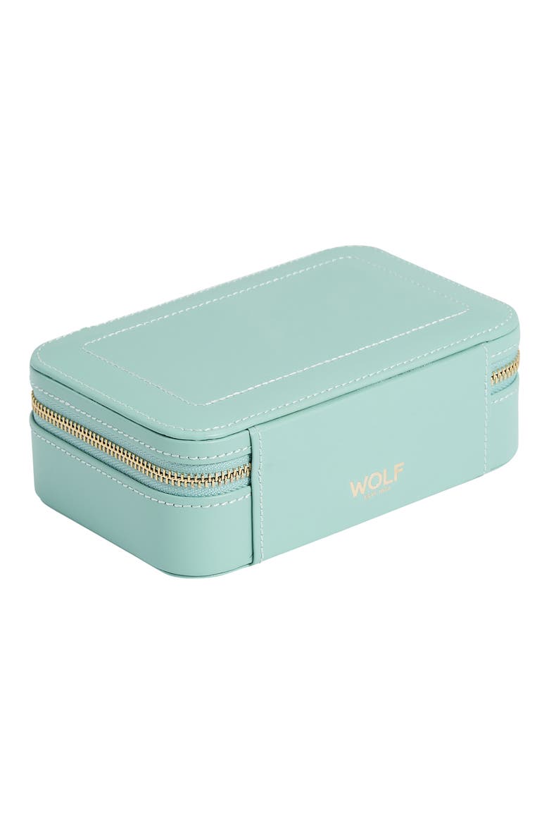 Sophia Travel Zip Case, Alternate, color, JADE