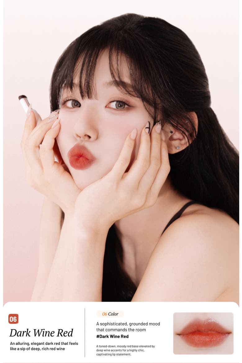 Water Jelly Tint Lipstick, Alternate, color, WJ06 Dark Wine Red